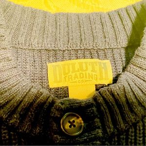 Henley crewneck sweater